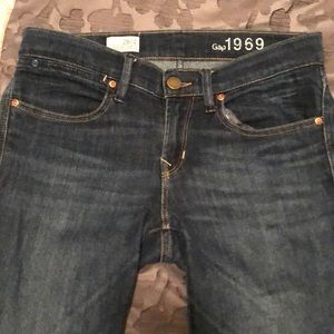 GAP Legging Jean 27/4 Dark Blue